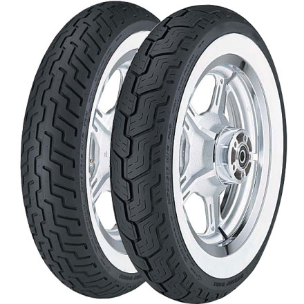 Dunlop D404 150/80B16 71H TT WWW Re. (Wide Whitewall) - Custom-Touring  moottoripyörän renkaat - D168385 - 1