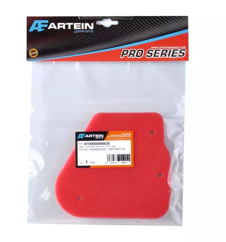 Forte Ilmansuodatin, CPI- / Keeway-skootterit 2-T - Mopon ja skootterin ilmansuodattimet - D479575 - 1