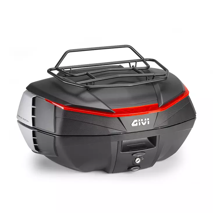 Givi Black Metal Rack For Topcase V49 Air - Moottoripyörän laukkujen lisävarusteet - D535645 - 1