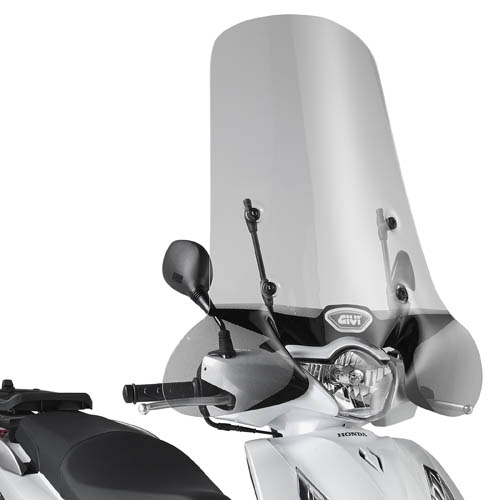 GIVI KIT AIRSTAR H.SH125I-SH150I - Moottoripyörän katteet ja tuulenohjaimet - D332055 - 1