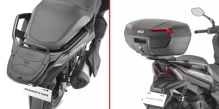 Givi Rear Rack Qj Motor Fort 350 (2024) - Kiinnityssarjat ja tavaratelineet - D501535 - 1