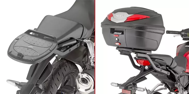 GIVI SPEC.RACK HONDA CB125R/CB300R - Kiinnityssarjat ja tavaratelineet - D331455 - 1