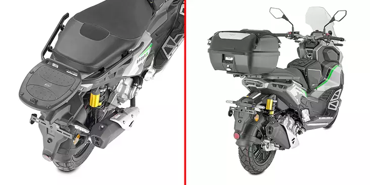 Givi Specific rear rack BRERA X 125-300 (22-23) - Kiinnityssarjat ja tavaratelineet - D485525 - 1