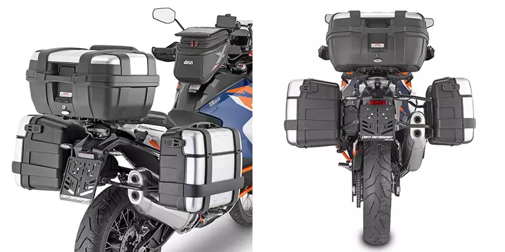 Givi TUB.PANN.HOLDER KTM 1290 SUPER ADV R '21 - Kiinnityssarjat ja tavaratelineet - D438625 - 1