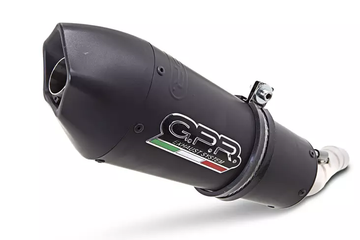 GPR Ducati Hypermotard 796 2010/12 EC-Approv. silencer with mid-full line Gpe An - Moottoripyörän pakoputkistot - D424485 - 1
