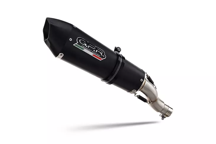 GPR HondaCbr 500 R 2023/2024 e5 GP EVO4 BLACK TITANIUM SP - Moottoripyörän äänenvaimentimet - D518085 - 1