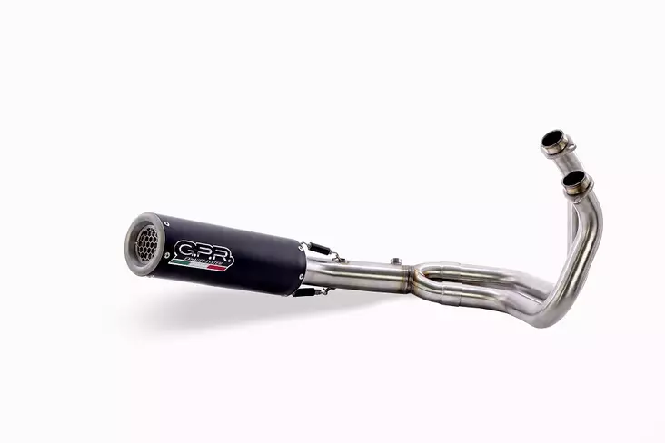 GPR YamahaMt-07 2021/2024 e5 M3 BLACK TITANIUM FS - Moottoripyörän pakoputkistot - D518865 - 1