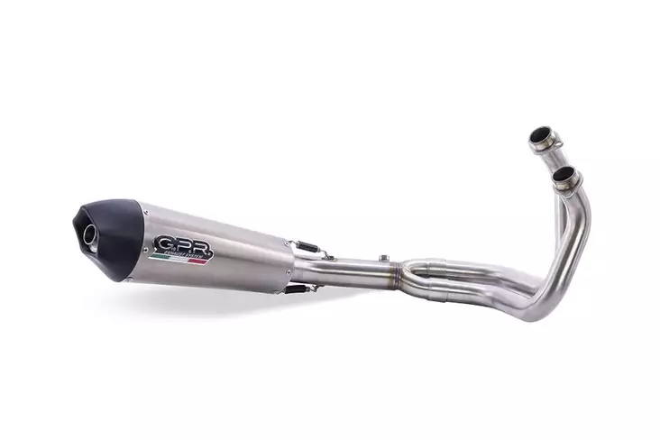 GPR YamahaTracer 700 GT 2019/2020 e4 Gpe Ann. titanium FS - Moottoripyörän pakoputkistot - D519975 - 1