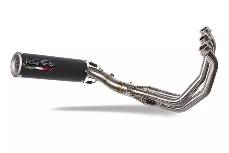 GPR YamahaXsr 900 2016/2021 e4 M3 BLACK TITANIUM FS - Moottoripyörän pakoputkistot - D517805 - 1