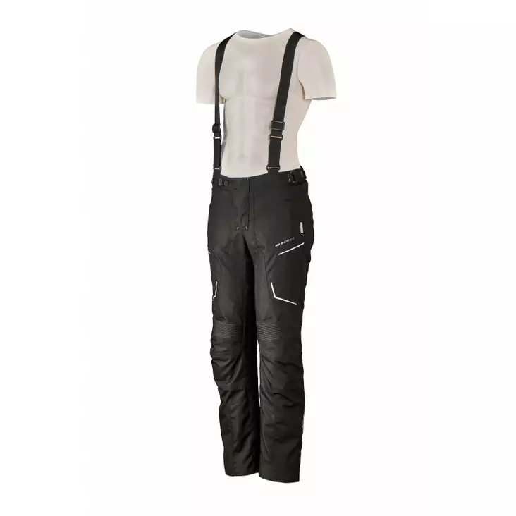 Grand Canyon Bikewear Tekstiilihousut Stanton Lyhyt Iso koko Musta - Moottoripyörä ajohousut - D429215 - 1