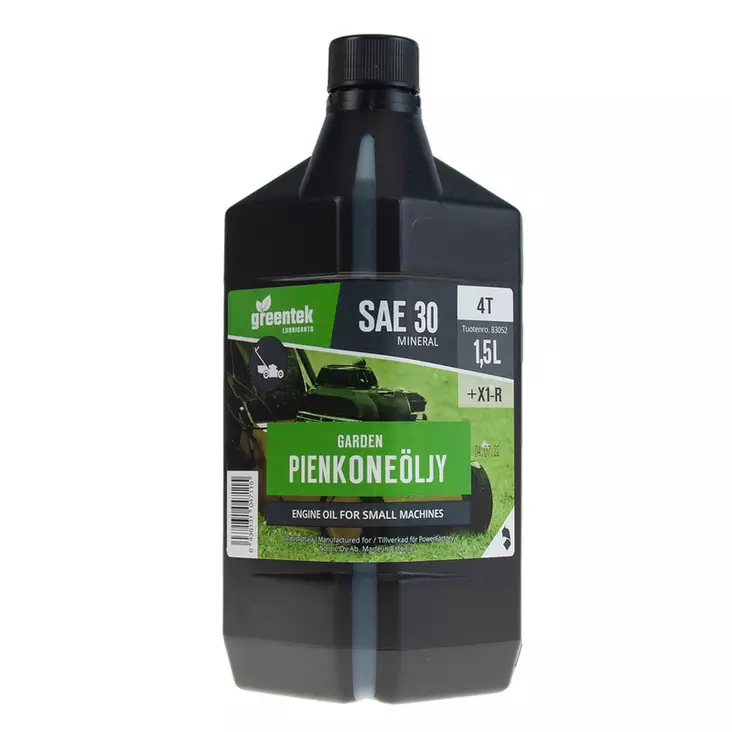 Greentek Garden SAE 30 1,5L (Mineraali + X1-R) (10) - Moottoriöljyt - D479025 - 1