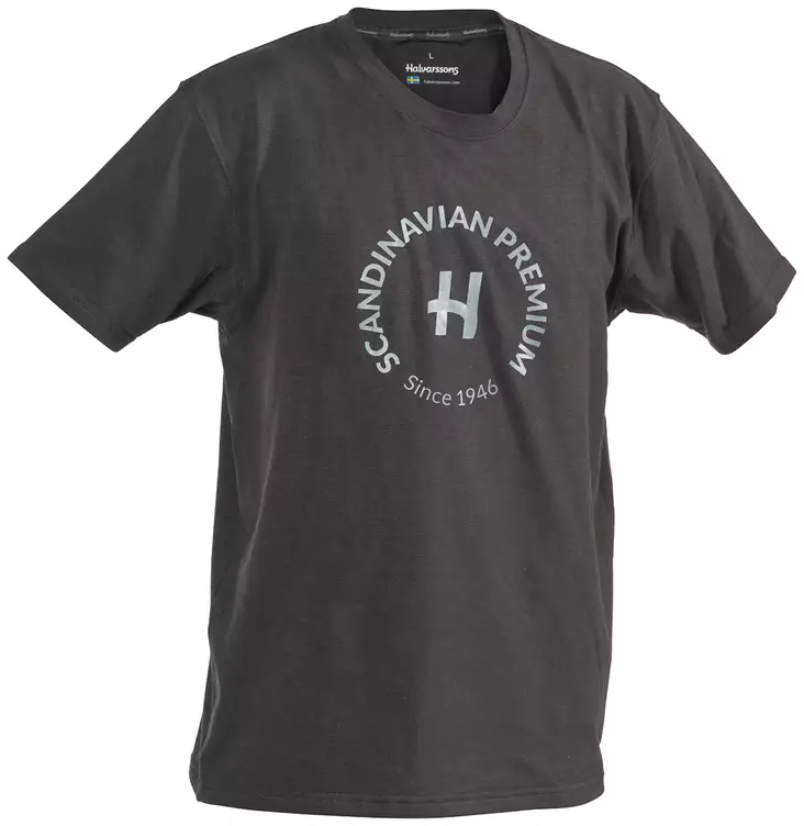 Halvarssons T-Paita H Tee Musta - T-paidat ja topit - D451375 - 1