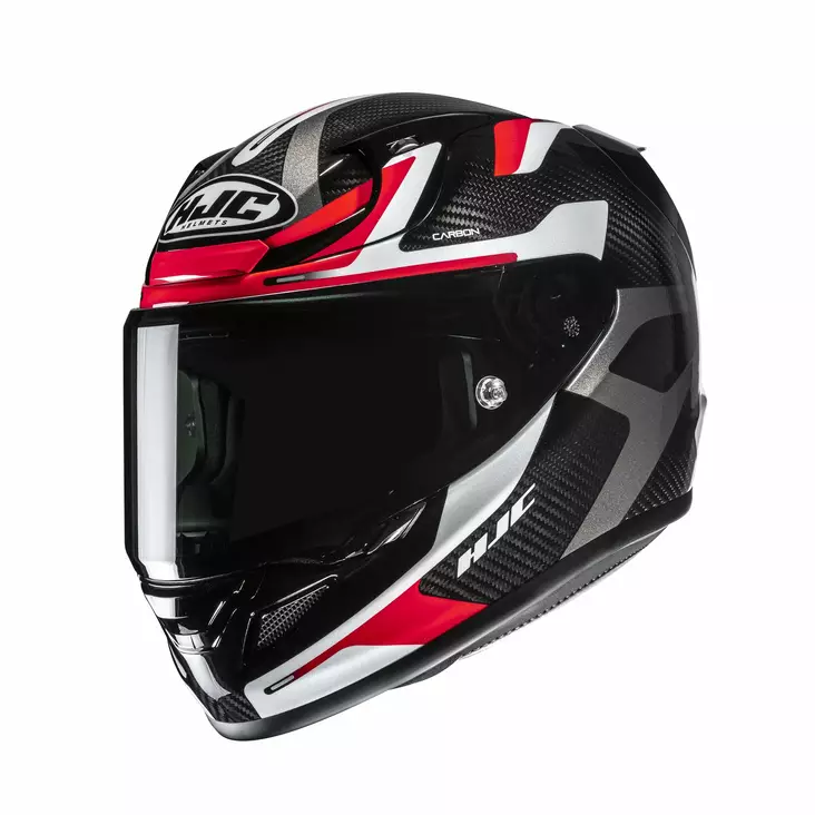 HJC Kypärä RPHA 12 Carbon Xentra Musta/Punainen MC1 - Umpikypärät - D524935 - 1