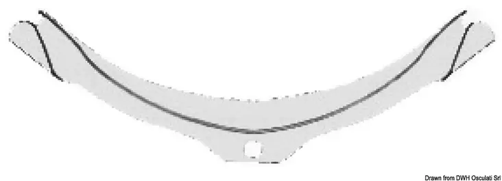 Hydrofix curve holder - Veneen suihkut ja sekoittajat - D134995 - 1