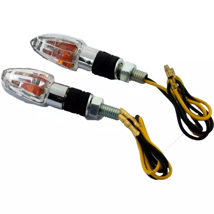 Hyper Vilkut, Mini Arrow e-hyv. Kromi - Moottoripyörän vilkut - D133965 - 1