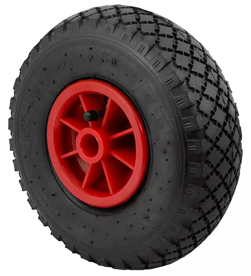 Ilmakumipyörä 20x3.00-4 muovi - Kotti- ja nokkakärryjen renkaat - LX715 - 1
