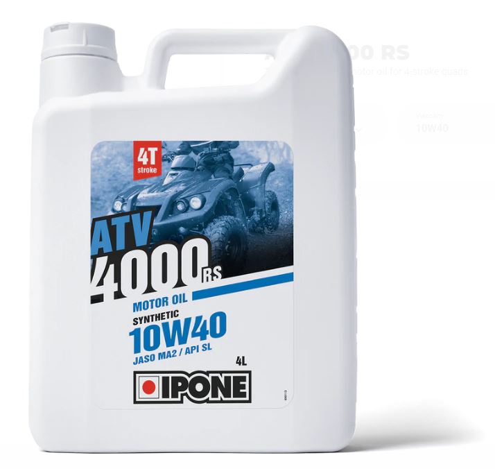 Ipone R4000 ATV 10W40 4L (6) - Moottoriöljyt - D71585 - 1