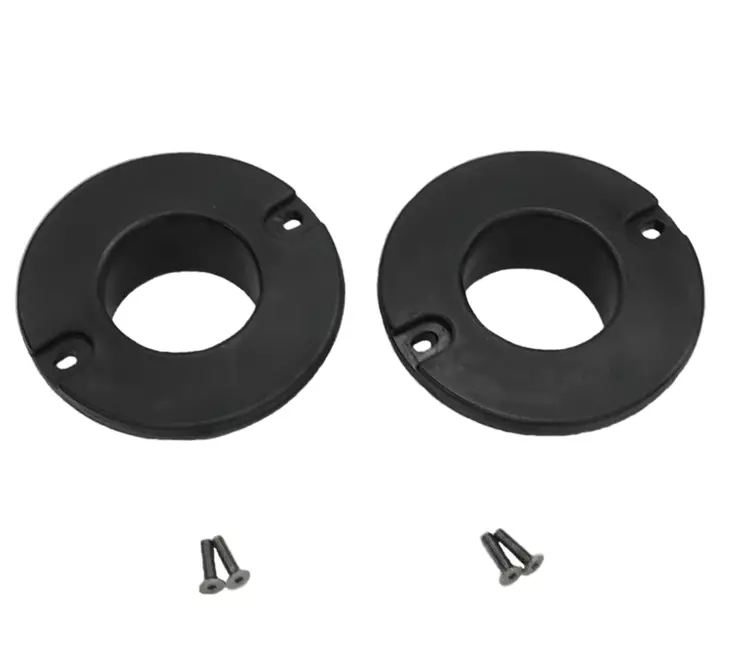 JetPort putkiholkki 3" musta (2kpl) - Jettilaiturit - D378935 - 1