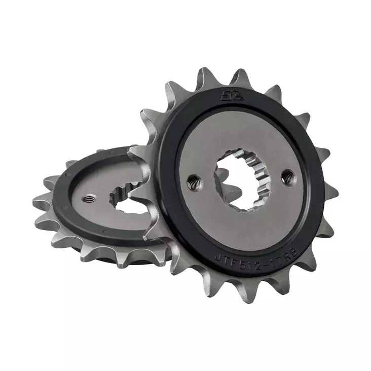 JT Eturatas RB - OEM Kumivaimennettu JTF512.17RB - Moottoripyörän eturattaat - D432015 - 1