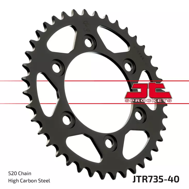 JT Takaratas JTR735.40 - Moottoripyörän takarattaat - D433155 - 1
