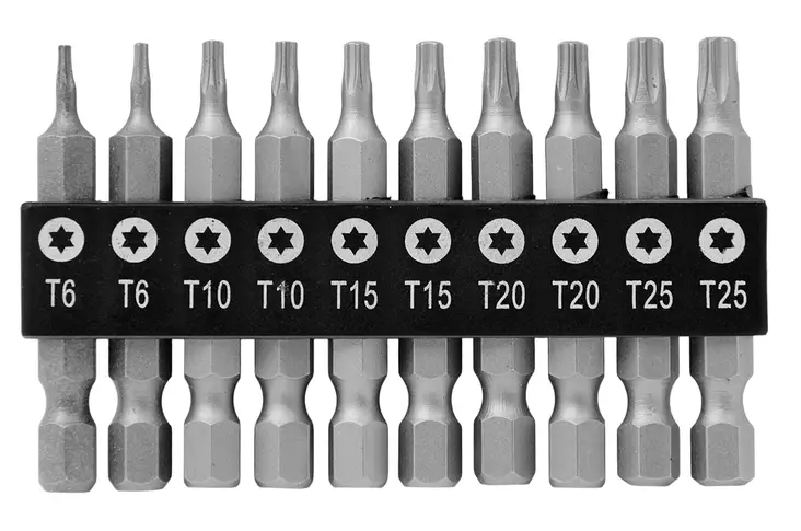 KÄRKISARJA 10-OS TORX - Ruuvauskärkisarjat - LX18565 - 1