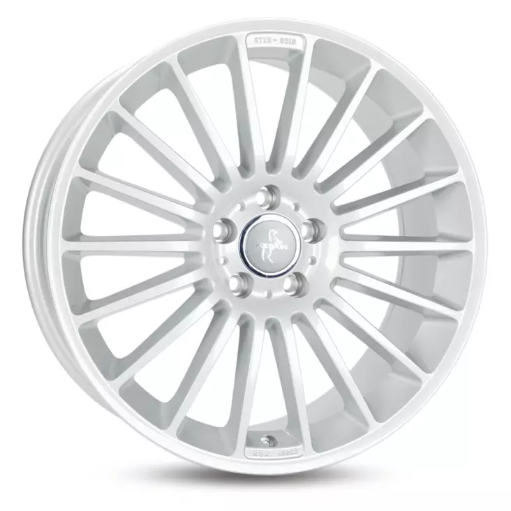 Keskin-Tuning KT15 Silver Painted alumiinivanne 7.0x17 - 17-tuumaiset alumiinivanteet - 499-175495 - 1