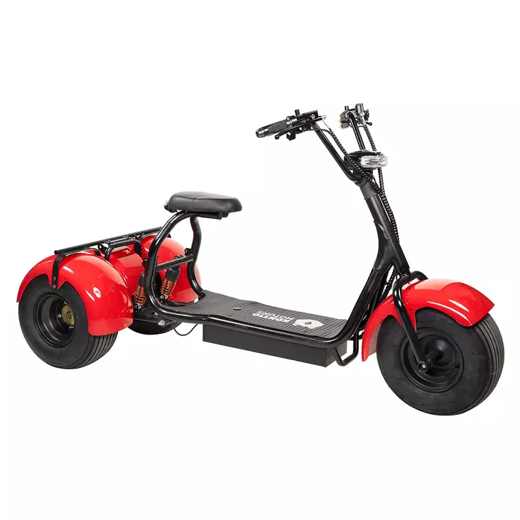 Kontio Motors Kruiser Trike Red 0,7kWh akulla - Kontio kruiserit - 499-147005 - 1
