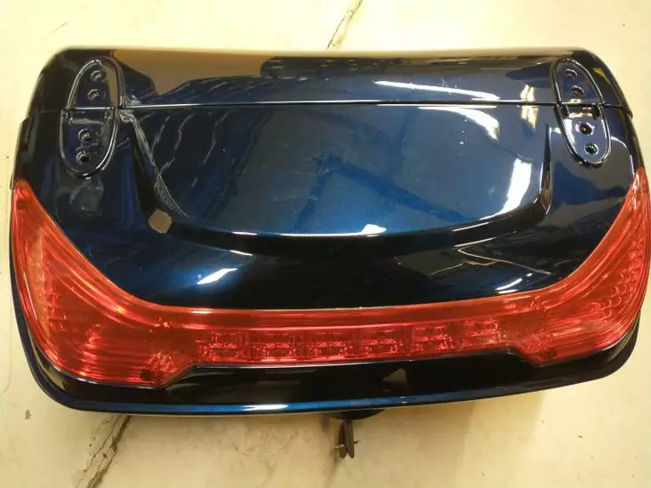 Kontio Motors Silverfox Four: Taka säilytyslaatikko sininen - Kontio SilverFox Four varaosat - 499-115765 - 1