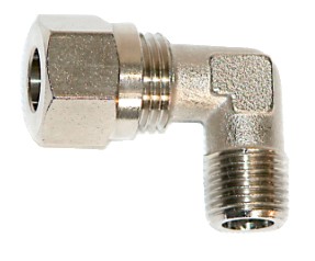 Kulma liitin 1/4 - 10mm - Veneen hydrauluohjauksen varaosat - D173385 - 1