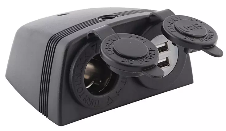 Lighter and USB socket - Veneen pistorasiat ja pistokkeet - D160015 - 1