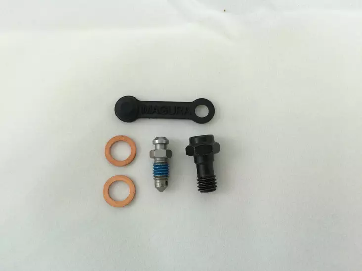 Magura Hymec työsylinterin banjopultti/ilmausruuvi M6x16,5mm - Moottoripyörän kytkimen työsylinterit - D168835 - 1