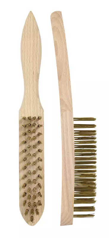 Messinkiharja 4-rivinen 0,40mm lanka - Käsimessinkiharjat - LX12315 - 1
