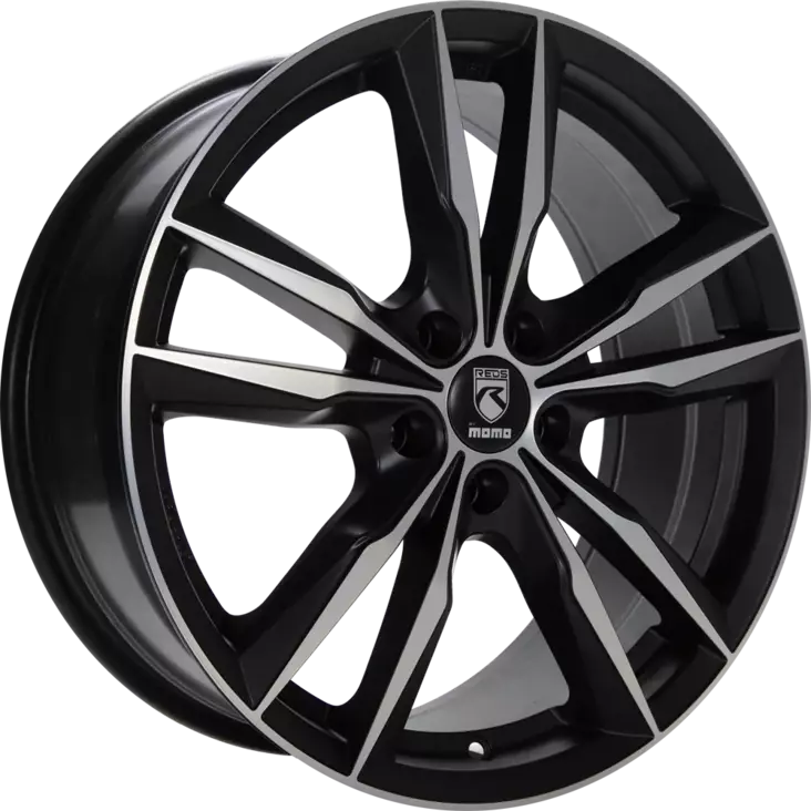 MOMO FAST Black matt polish alumiinivanne 7.50x17 - 17-tuumaiset alumiinivanteet - 499-168255 - 1