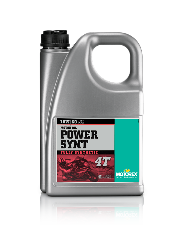 Motorex Power Synt 4T 10W/60 4 ltr (4) - Moottoriöljyt - D379505 - 1