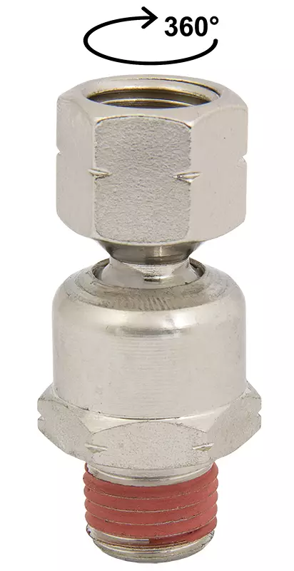 Nivelliitin 1/4" 360ast - Paineilmaliittimet - LX6495 - 1