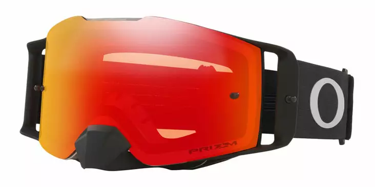 Oakley Goggles Front Line MX Tuff Blocks Black Gunmetal Prizm MX Torch Iridium - Crossilasit - D404435 - 1