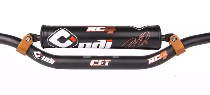 ODI "CFT" Podium 1-1/8" MX HANDLEBARS RC4 Signature Black - Moottoripyörän ohjaustangot - D510025 - 1