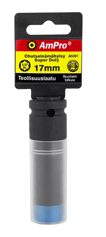 Ohutseinämähylsy 1/2" 17 mm super duty - Hylsyt ja voimahylsyt - LX7715 - 1