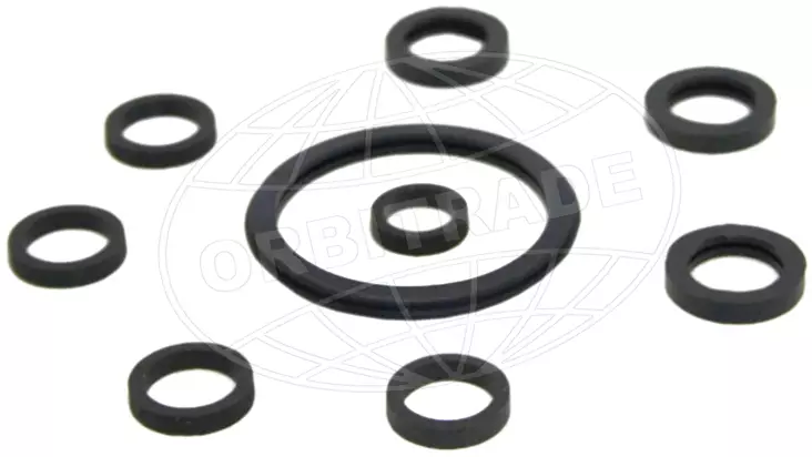 Orbitrade, gasket set - Sisäperämoottorin vesiputken tiivisteet - D158925 - 1