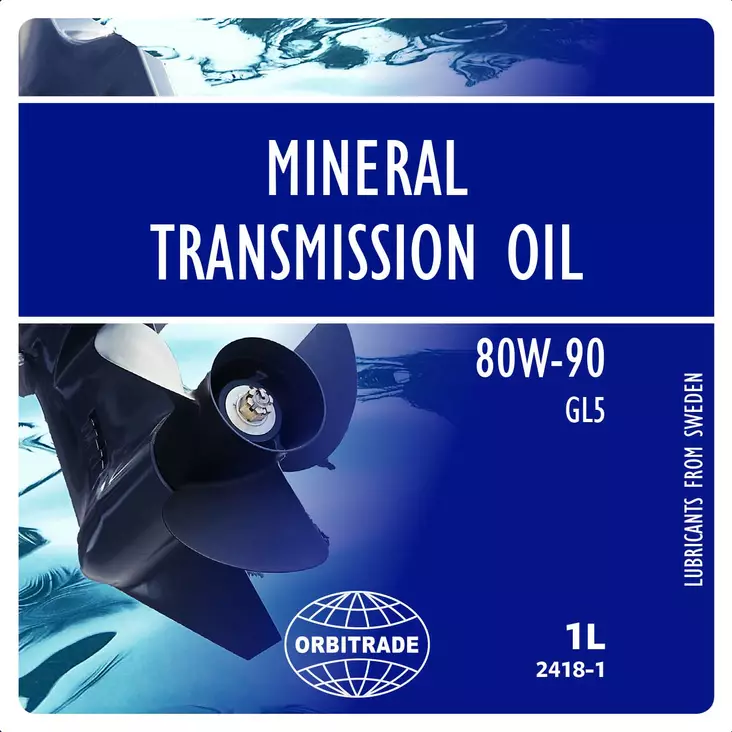 Orbitrade Gear oil mineral 80W-90 1L - Marine öljyt - D352665 - 1