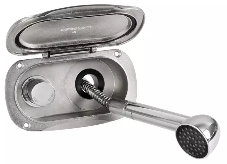 Osculati Elissa deck shower w/Keji mixer SS hose 2.5m - Veneen suihkut ja sekoittajat - D386755 - 1