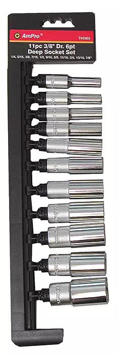 Pitkä hylsysarja 3/8" sae 11-os. - Hylsysarjat - LX1475 - 1