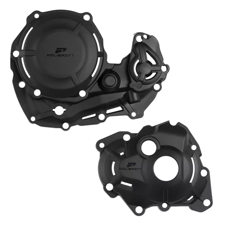 Polisport Extreme Clutch+Igni. prot. YZ450F/FX 23-.. WR450F 24-.. Black - Moottoripyörän moottorin kopat - D522325 - 1