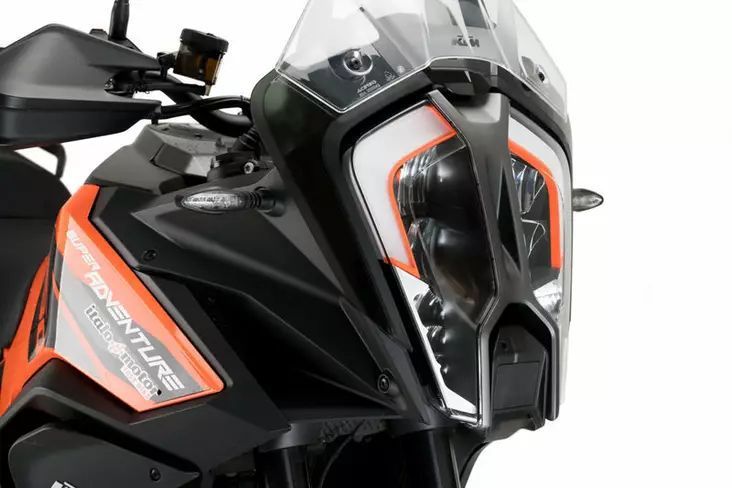 Puig Adhere Headlight Protector Ktm 1290 Super Adventur - Valojen kiinnikkeet ja tarvikkeet - D503315 - 1