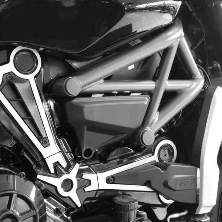 Puig Chassis Plugs Ducati X Diavel/S 16'-18' - Moottoripyörän rungon pisteosat - D302965 - 1