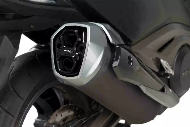 Puig End Tube For Exhaust Escape Kymco Ak550 17' C/Blac - Moottoripyörän pakoputken osat - D302715 - 1
