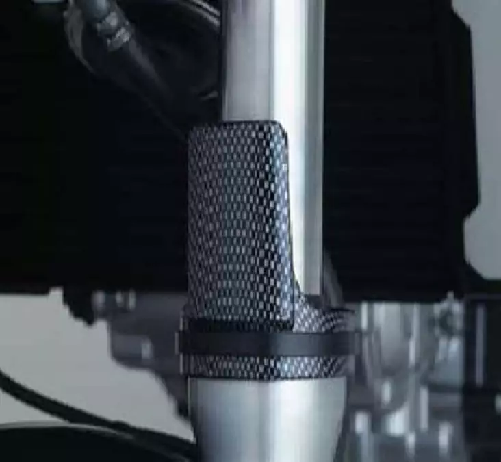 Puig Fork Protector Universal C/Carbon Look - Moottoripyörän kaatumatapit - D296785 - 1