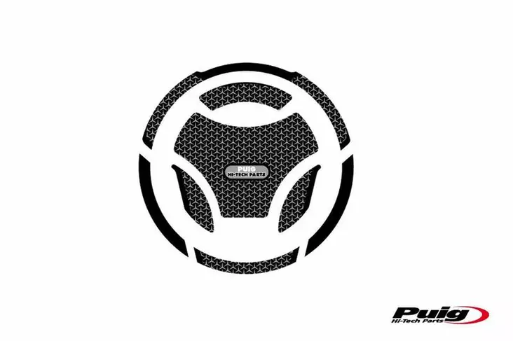 Puig Fuel Cap Cover Mod. Naked Yamaha C/Grey - Mallikohatiset tarrasarjat - D300925 - 1