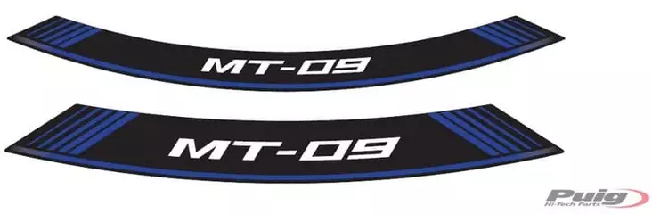 Puig Kit 8 Rim Strips Mt-09 C/Blue - Moottoripyörän vanneteipit - D302005 - 1