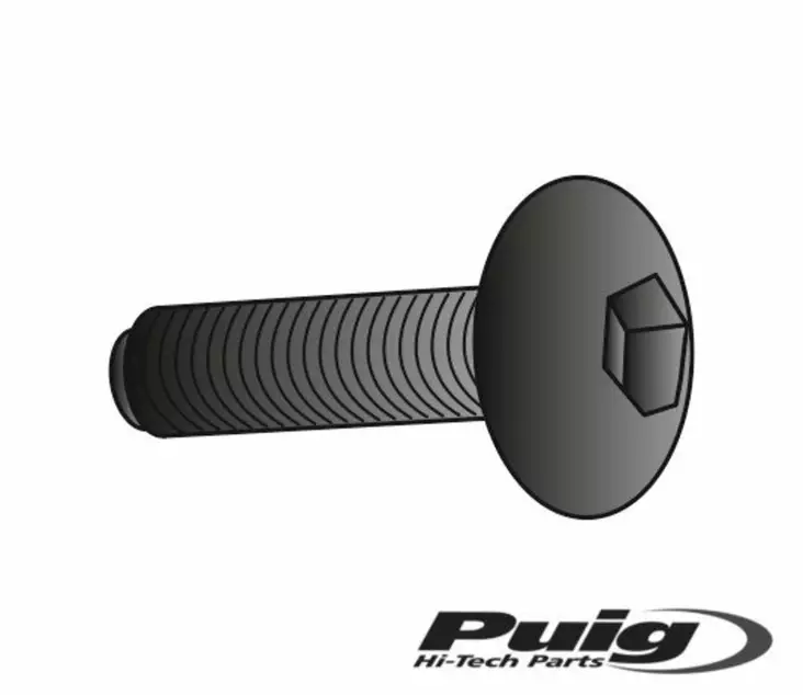 Puig Kit Screws Allen M8X50Mm. C/Red - Moottoripyörän kateruuvit ja ruuvisarjat - D296505 - 1